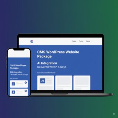 Cms Wordpress Website Package - (AI Integration - Delivered Within 10 Days)