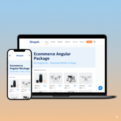 Angular Website Package - (AI Integration - Delivered Within 60 Days)