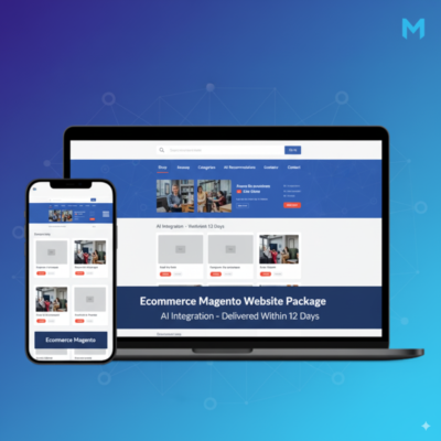 Ecommerce Magento Website Package - (AI Integration - Delivered Within 25 Days)