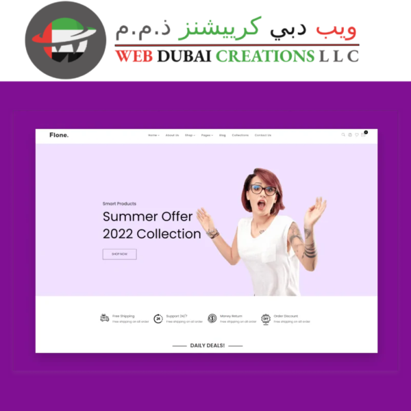 Ecommerce React Website Package In Uae