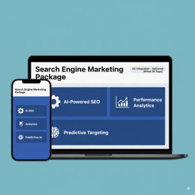 Search Engine Marketing Package - (AI Integration - Delivered Within 30 Days)