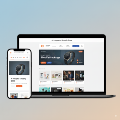 Ecommerce Shopify Website Package - (AI Integration - Delivered Within 25 Days)