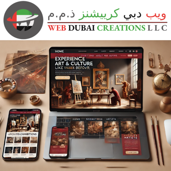 Art And Culture Static Website Package - (Delivered Within 3 Days)