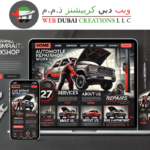 Automobile Repairing Workshops Static Website Package