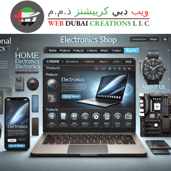 Electronics Shop Static Website Package - (Delivered Within 3 Days)