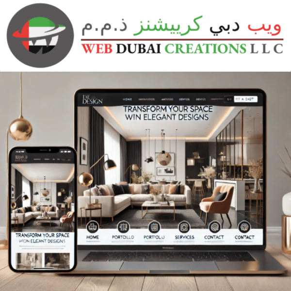 Interior Design Static Website Package - (Delivered Within 3 Days)