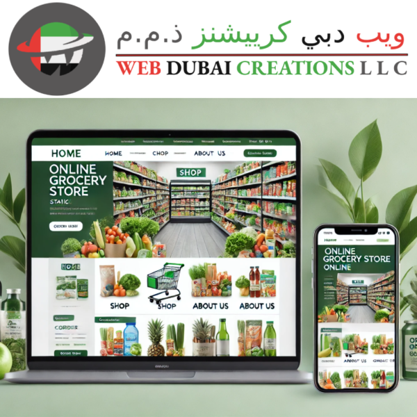 Online Grocery Stores Static Website Package - (Delivered Within 3 Days)