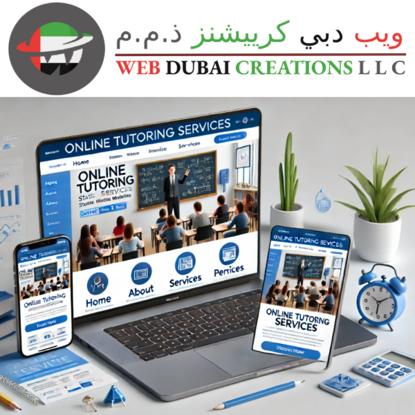 Online Tutoring Services Static Website Package - (Delivered Within 3 Days)