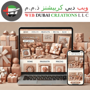 Personalized Gift Shop Static Website Package - (Delivered Within 3 Days)