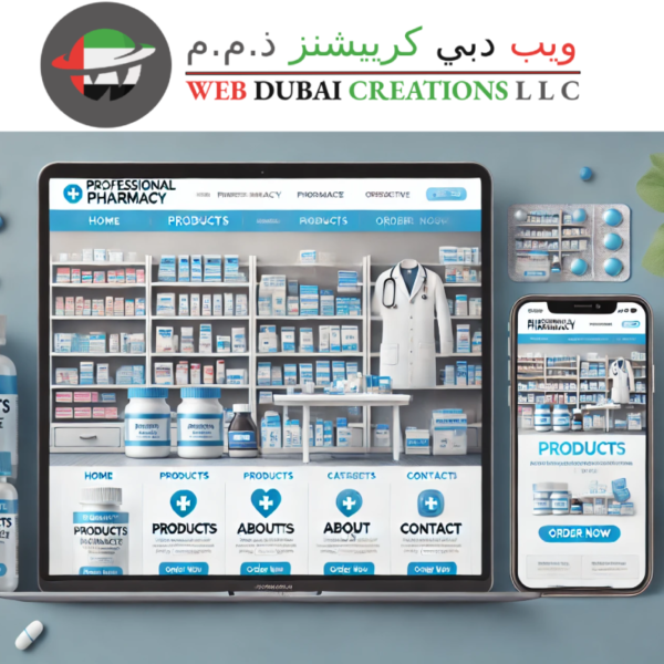 Pharmacy Static Website Package - (Delivered Within 3 Days)