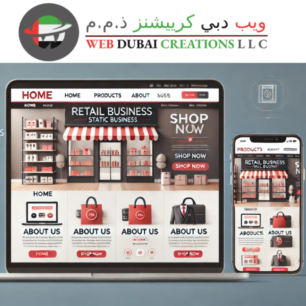 Retail Business Static Website Package - (Delivered Within 3 Days)