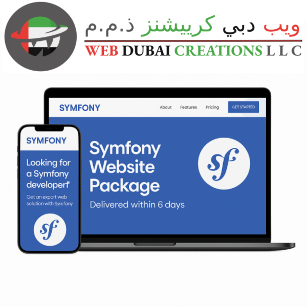 Symfony Website Package – (Delivered within 6 days)