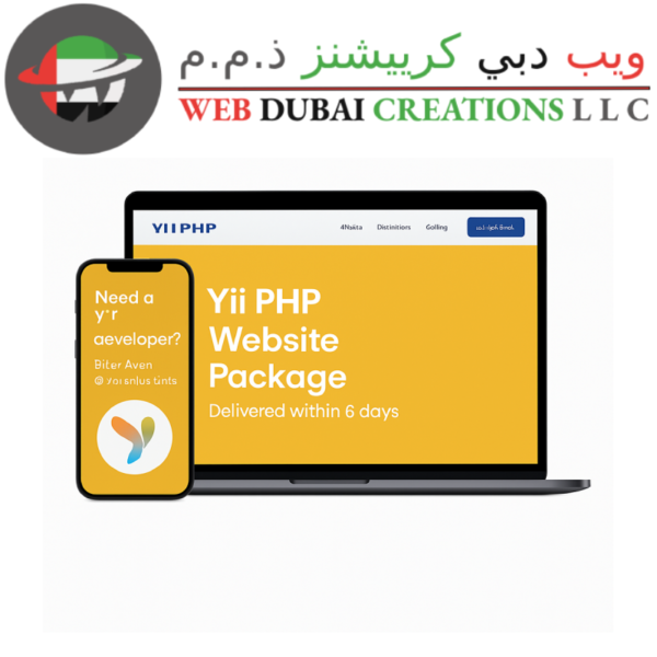 Yii PHP Website Package – (Delivered within 6 days)