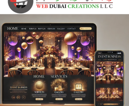 Event Business One Landing Website Package – (AI Integration – Delivered Within 3 Days)