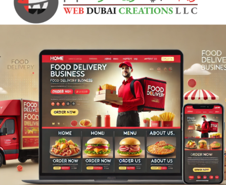 Food Delivery Business One Landing Website Package – (AI Integration – Delivered Within 3 Days)