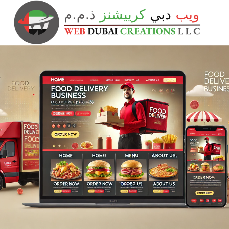 Food Delivery Business One Landing Website Package – (AI Integration – Delivered Within 3 Days)