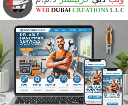 Handyman Business One Landing Website Package – (AI Integration – Delivered Within 3 Days)
