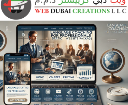 Language Coaching for Professionals Website – Delivered in 3 Days