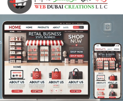 Retail Business One Landing Website Package – (AI Integration – Delivered Within 3 Days)
