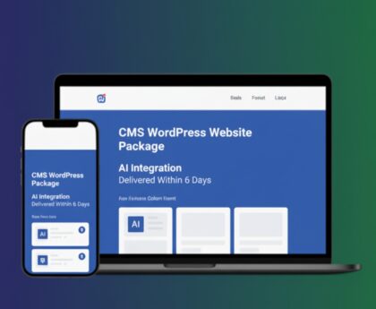 Renewable Energy Solutions Cms Wordpress Website Package - (AI Integration - Delivered Within 10 Days)