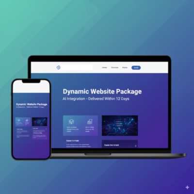 Dynamic Website Package - (AI Integration - Delivered Within 10 Days)