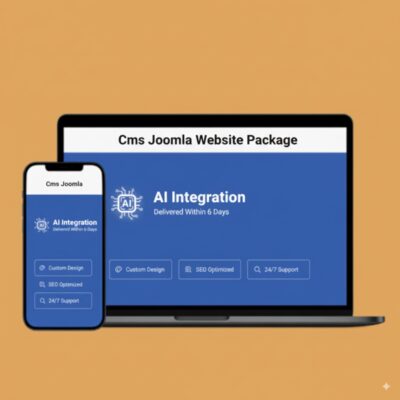 Cms Joomla Website Package - (AI Integration - Delivered Within 10 Days)