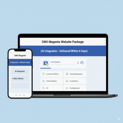 Cms Magento Website Package - (AI Integration - Delivered Within 10 Days)